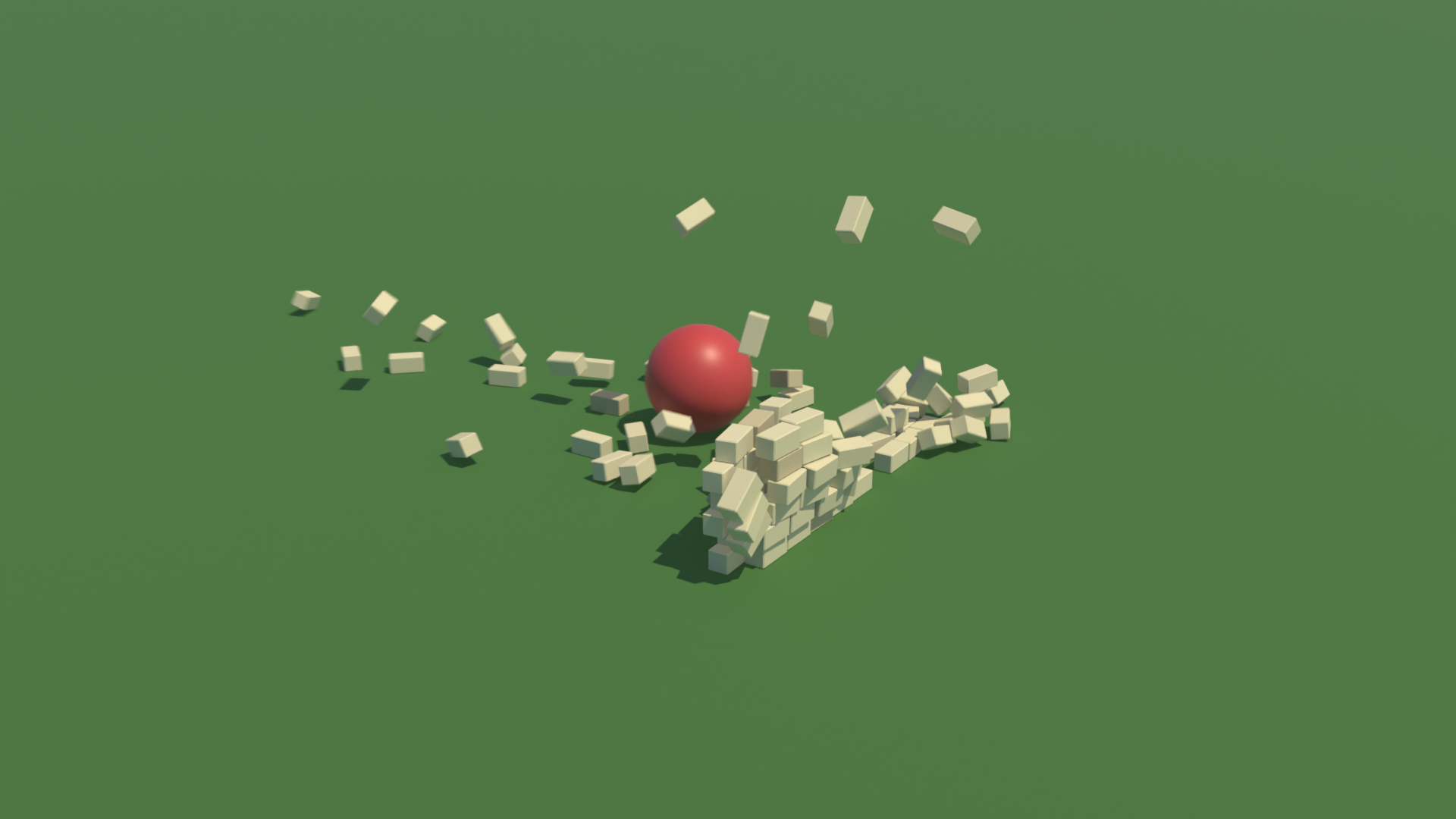 Dynamic Animation - Gravity Solver
