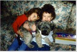 Cousin Christine with Bethy and Bella
